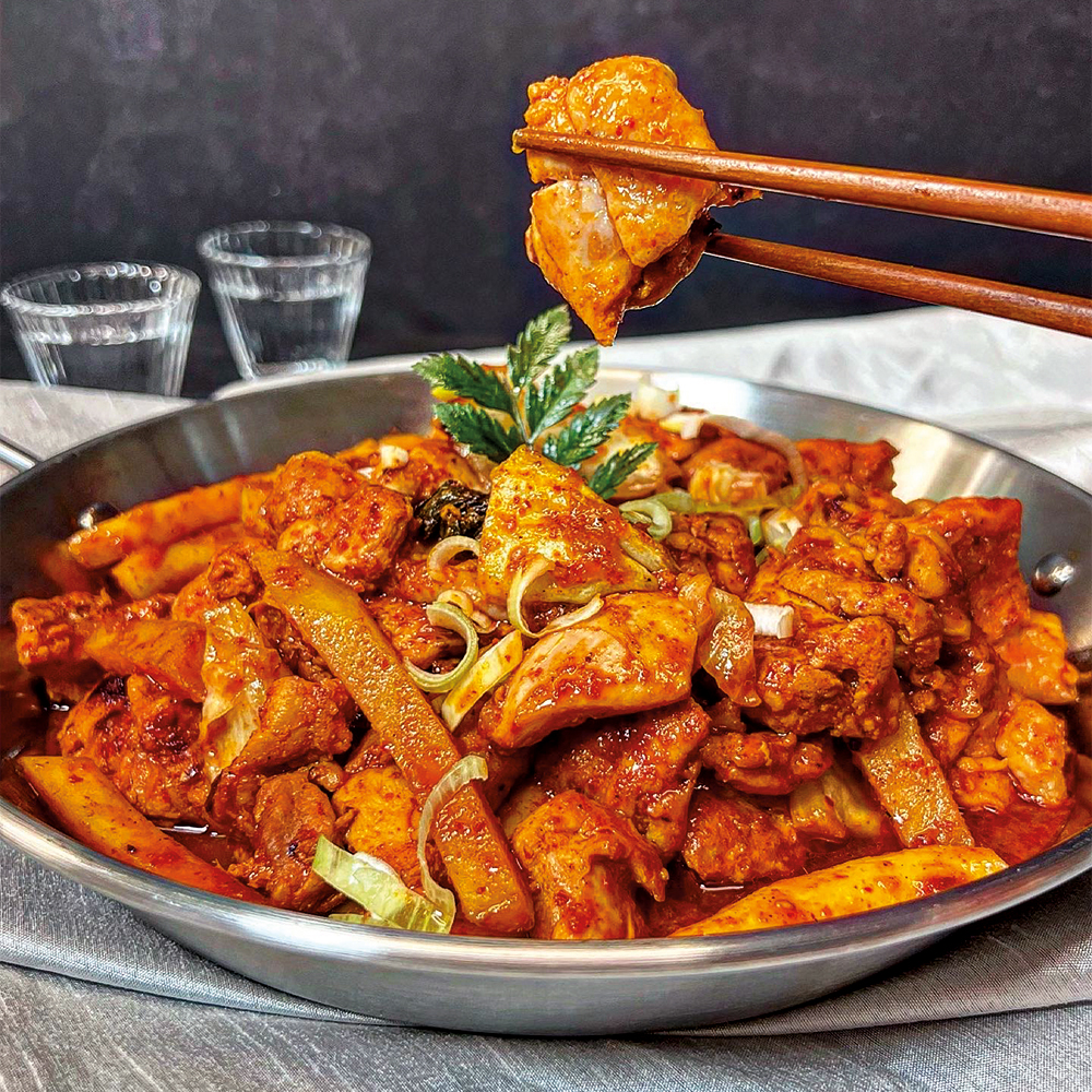 비와별 춘천닭갈비 한화생명 전용